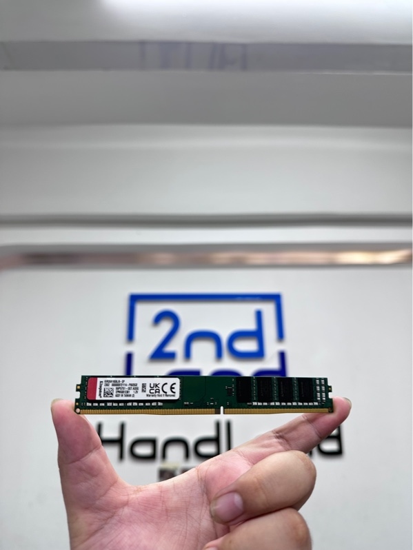 Ram PC Kingston 8gb - ddr4 bus 2666 - Màu xanh - Ngoại hình 98% - Body