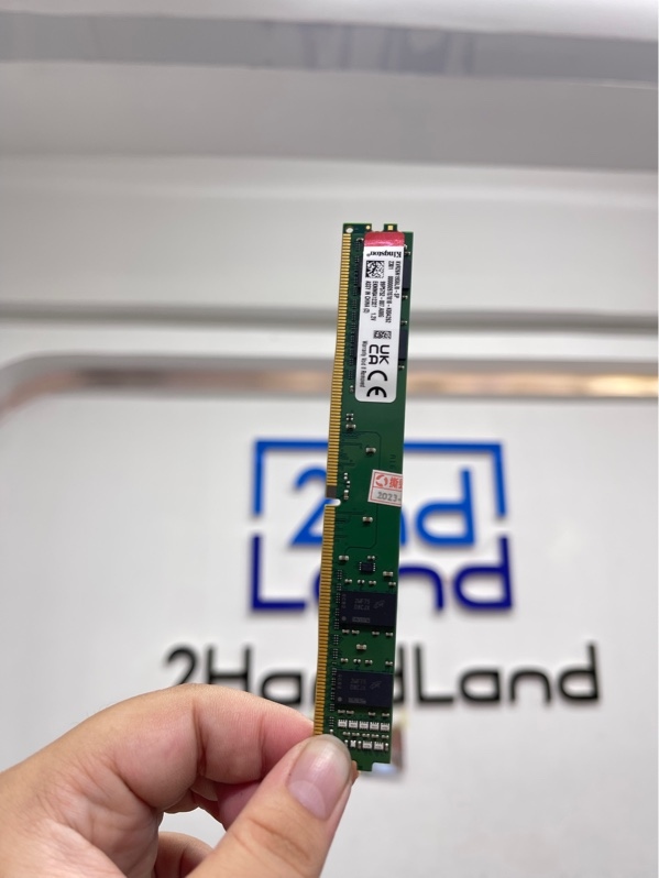 Ram PC Kingston DDR4 - 8GB - bus 3200 - Màu xanh - Ngoại hình 98% - Body