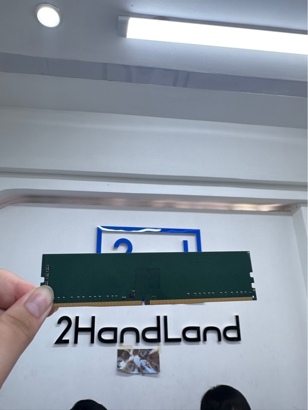 Ram PC Transcend JetRam 16GB - DDR4 3200MHz - Màu xanh - Ngoại hình 98% - Body