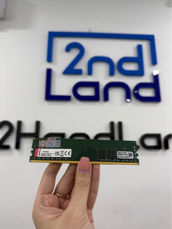 Ram RAM PC Kingston DDR4 - model KCP432NS8/16 - 16gb - 3200MHZ - Ngoại hình 97% - chân cháy - Body