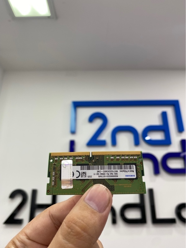 Ram Samsung DDR4 16GB Bus 3200MHz - Màu xanh - Ngoại hình: 97% - Kèm Box