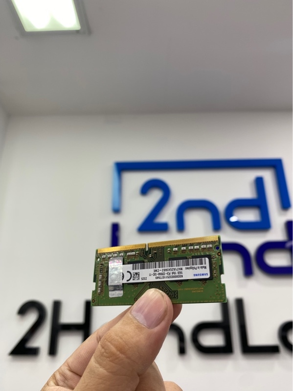 Ram Samsung DDR4 16GB Bus 3200MHz - Màu xanh - Ngoại hình: 97% - Kèm Box