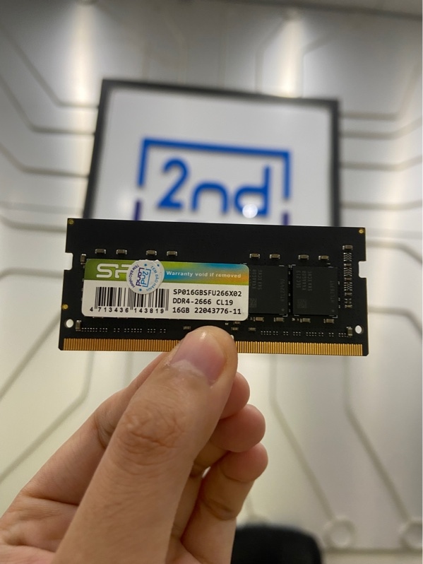 Ram SP 16GB DDR4 Buss 2666MHz - 2666MHz - Màu đen - Ngoại hình: 98% - Body