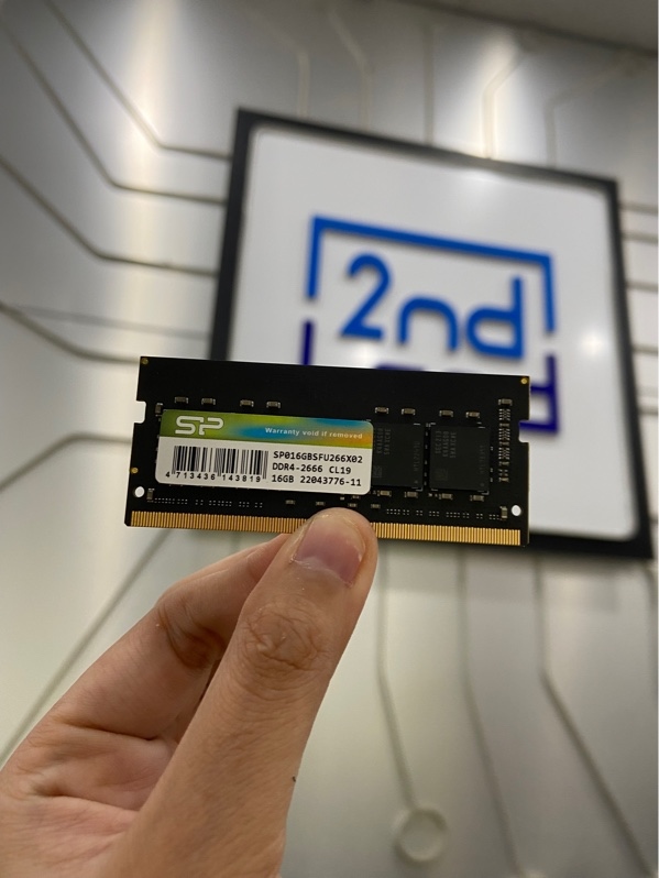 Ram SP 16GB DDR4 Buss 2666MHz - Màu đen - Ngoại hình: 98% - Body