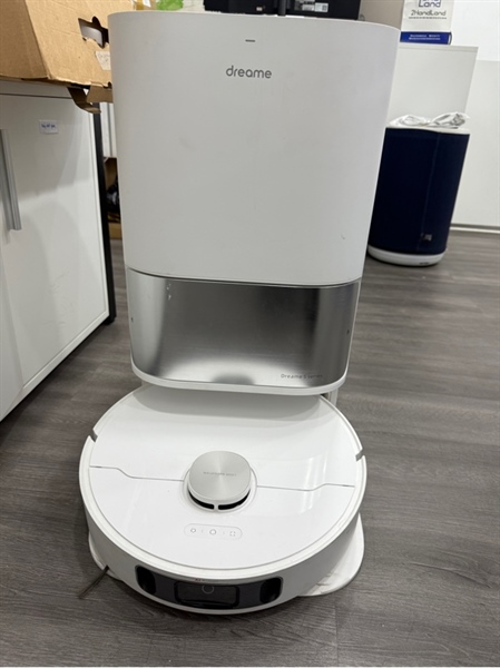 Robot hút bụi Dreame s10 - Nội địa Trung - Màu trắng - Ngoại hình 98% - Kèm ống đấu nước in-out