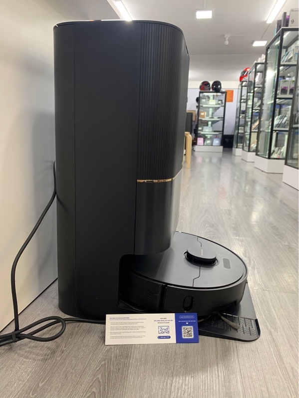 Robot hút bụi Dreame X40 Ultra - Có tiếng việt - Màu đen Ngoại hình; 98% - Kèm nguồn