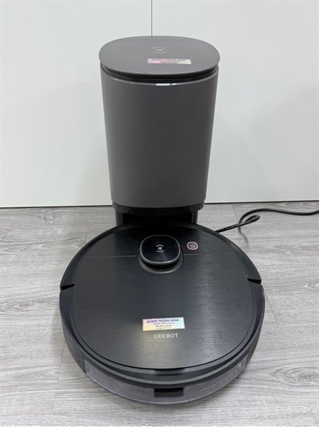 Robot hút bụi lâu nhà ECOVACS DEEBOT T8 Aivi Plus - 98% - Xám - Fullbox
