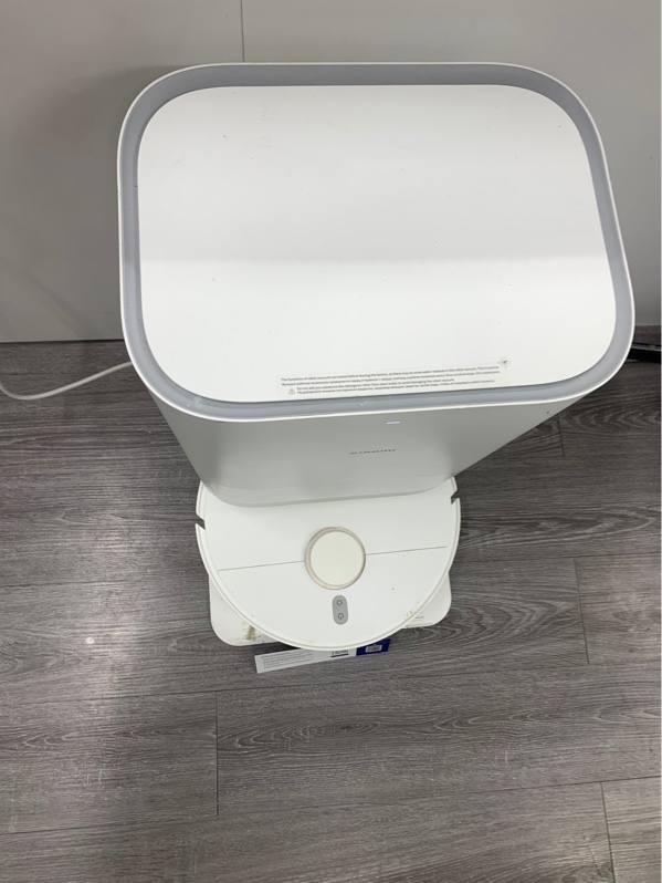 Robot hút bụi lau nhà Xiaomi Vacuum X20+ - Màu trắng - Ngoại hình: 97% - Full phụ kiện