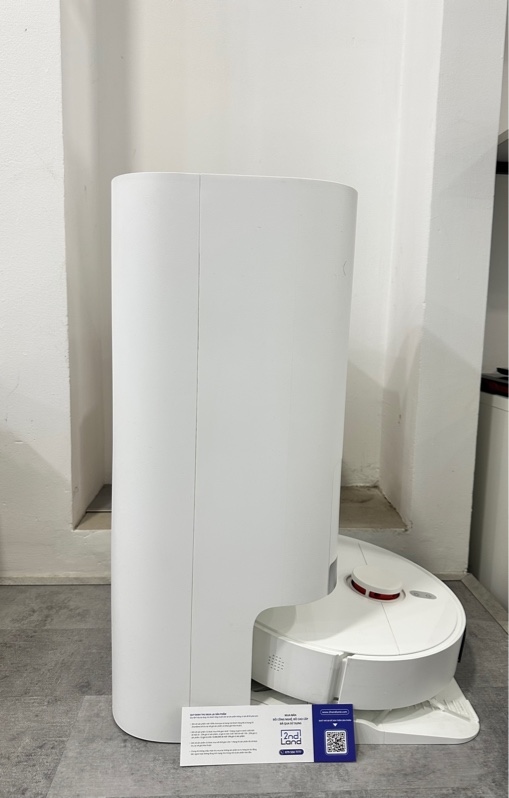 Robot hút bụi lau nhà Xiaomi Vacuum X20+ (X20 Plus) - Màu trắng - Ngoại hình 97% - Kèm nguồn + Bộ phụ kiện vệ sinh new