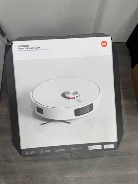 Robot hút bụi Xiaomi robot vaccum S20+ - Màu trắng - Ngoại hình 97% - Máy ố nhẹ - Đủ phụ kiện