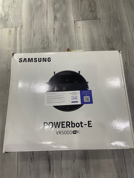 Robot Samsung Powerbot-E V1 5000 - Màu đen - Ngoại hình: 97% - Kèm dock sạc + Box