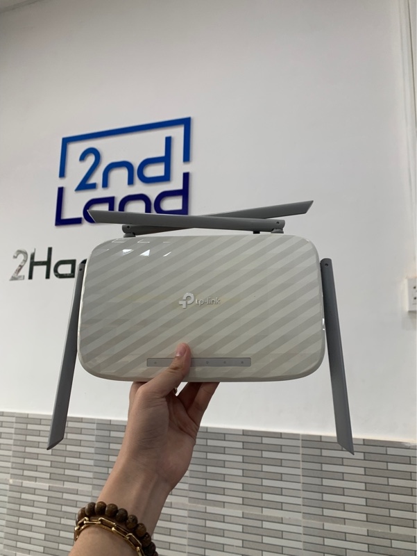Router Wifi Tp-link Archer C50 - Màu trắng - Ngoại hình: 97% - Kèm nguồn