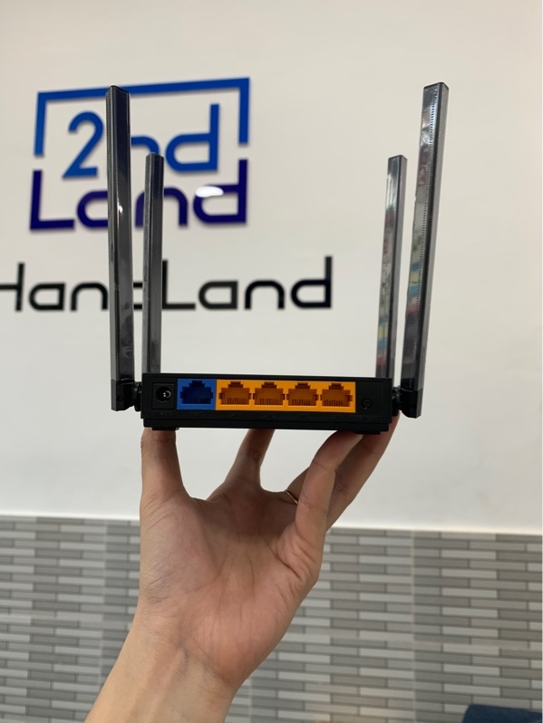 Router Wifi TP-Link Archer C54 băng tần kép AC1200 - Màu đen - Ngoại hình: 98% - Fullbox