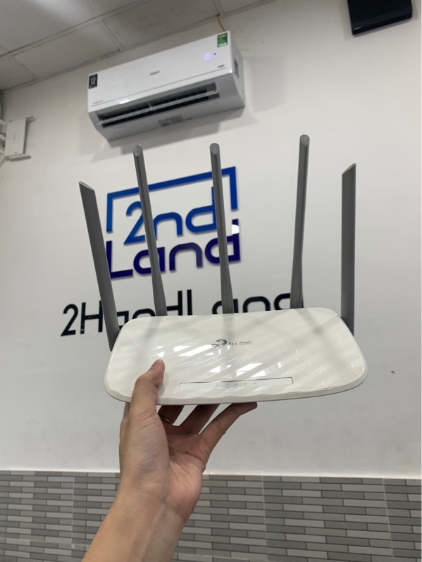 Router wifi TP-link archer C60 AC1350 - Màu trắng - Ngoại hình: 97% - Box