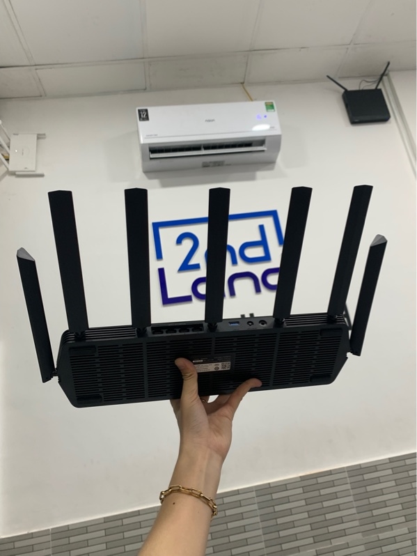 Router wifi Xiaomi BE7000 wifi 7 - Màu đen - Ngoại hình: 98% - Fullbox