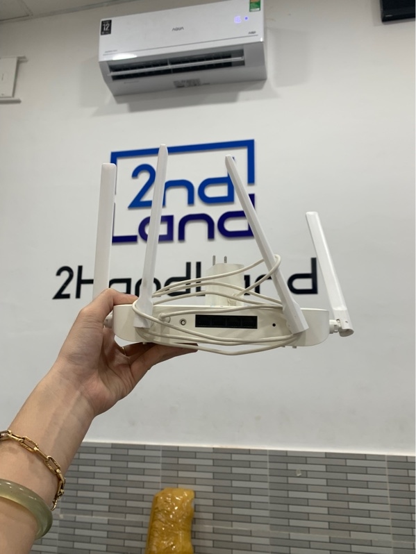 Router wifi Xiaomi CR8808 - Màu trắng - Ngoại hình: 98% - Kèm nguồn