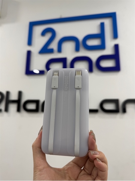 Sạc dự phòng baseus Comet powerbank 22.5W - 20.000 mah - Màu trắng - New Open Box 2