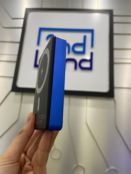 Sạc dự phòng Goojodoq 10.000mah - 20w - Màu xanh - Ngoại hình: 97% - Pin phồng - Body 2