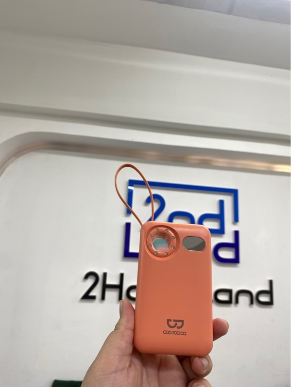Sạc dự phòng Goojodoq ad4038 10000mah - Màu cam - Ngoại hình 97.5% - Có mắt check cam ẩn - Body