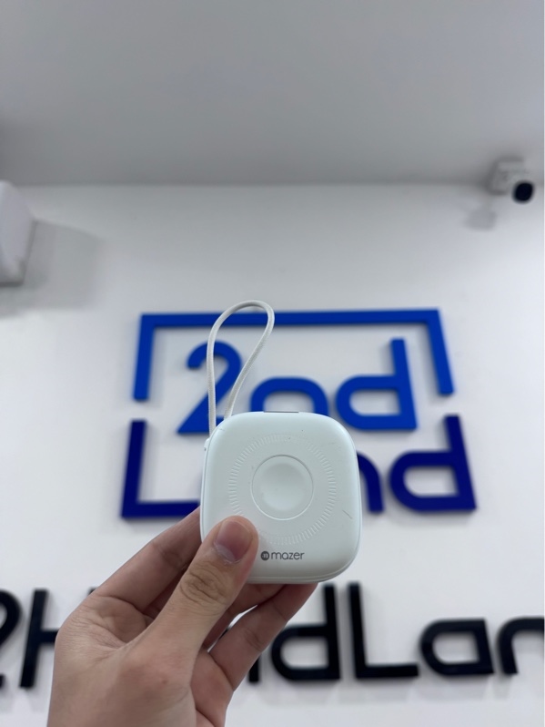 Sạc dự phòng không dây Mazer MagLink18i 4 in 1 - Màu trắng - Ngoại hình 97,5% - Trầy ố nhẹ - Body