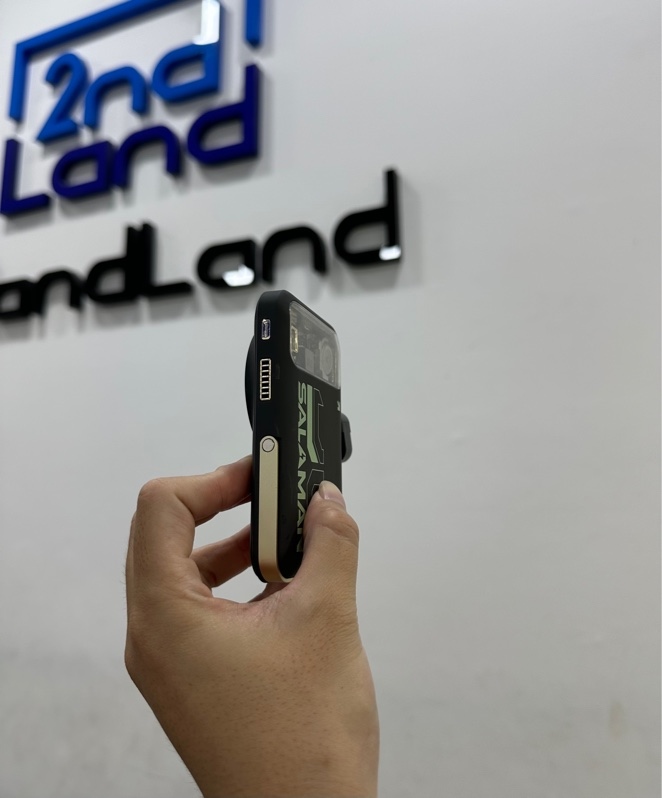 Sạc Dự Phòng Salaman AirFan PRO 10000mAh - Model: SLM-PB10-01 - Màu đen - Ngoại hình 97% - Fullbox