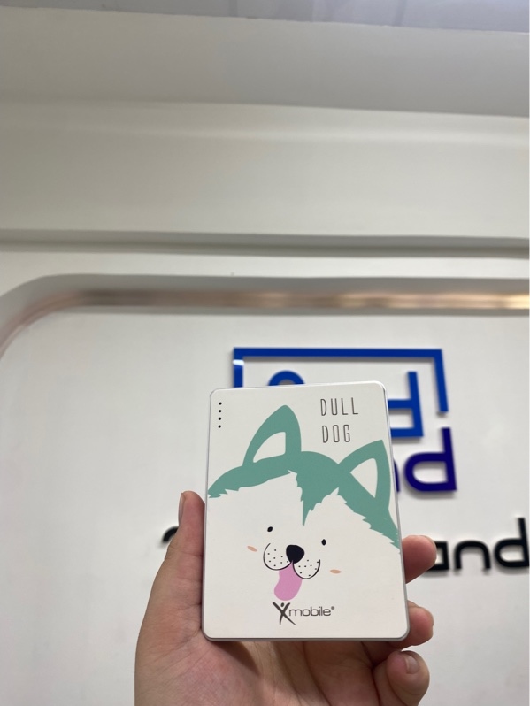 Sạc dự phòng Xmobile model BST-0137DPA - 10000mah - Màu trắng - Ngoại hình 98% - Body