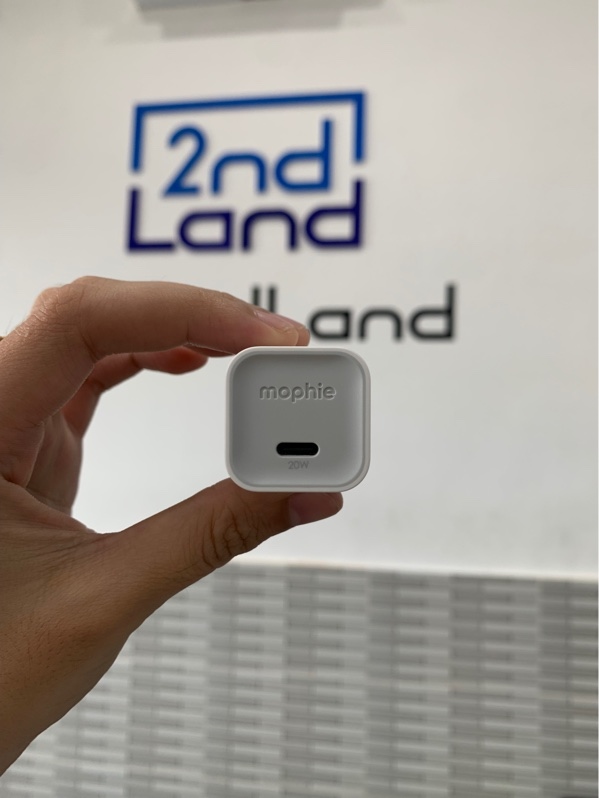 Sạc Mophie Gan 20W 1C - Màu trắng - Ngoại hình: 98% - Box