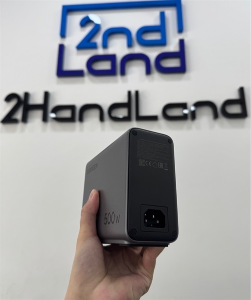 Sạc nhanh 6 cổng USB Type-C PD 500W Ugreen Nexode X759 55550B - Màu xám - Ngoại hình 99% - Openbox 2