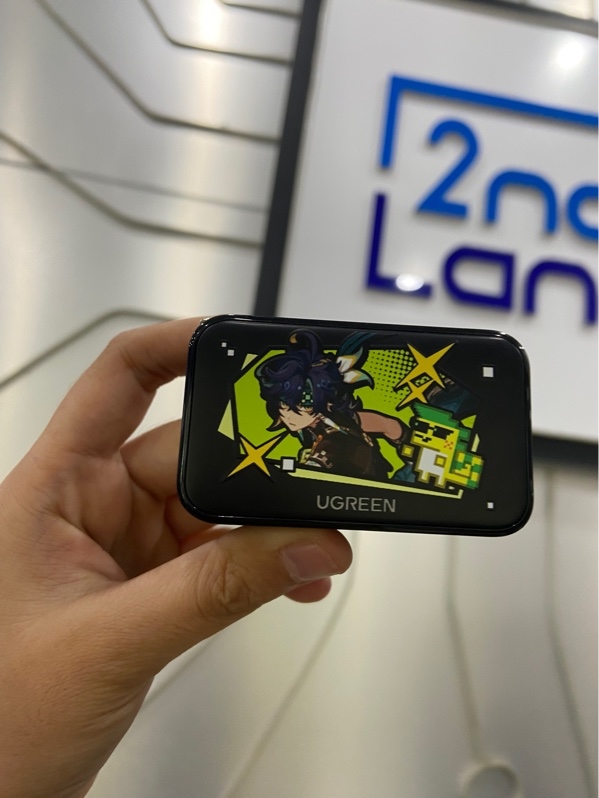 Sạc UGREEN Nexode 65W GaN x Genshin Impact - Màu đen - Ngoại hình: 98% - FullBox