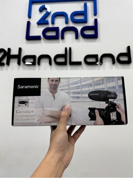 Saramonic On-Camera Shotgun Microphone CamMic+ (FS303) - Màu đen - Ngoại hình 97.5% - Fullbox 3