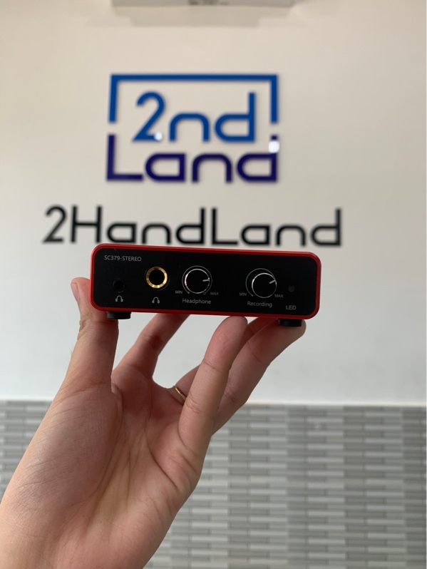 SC379-Stereo - Màu đỏ - Ngoại hình: 98% - Fullbox