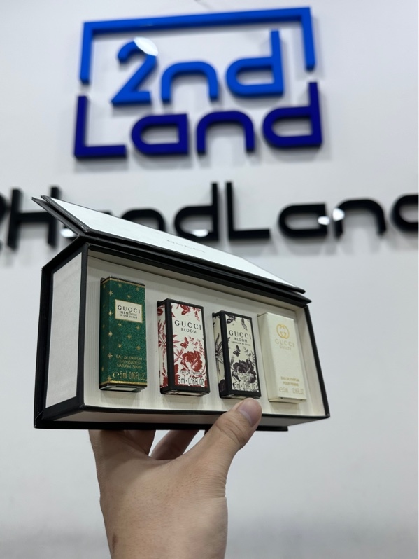 Set Nước Hoa Gucci Beauty Miniature Collection 4 Chai Cho Nữ - Fullbox