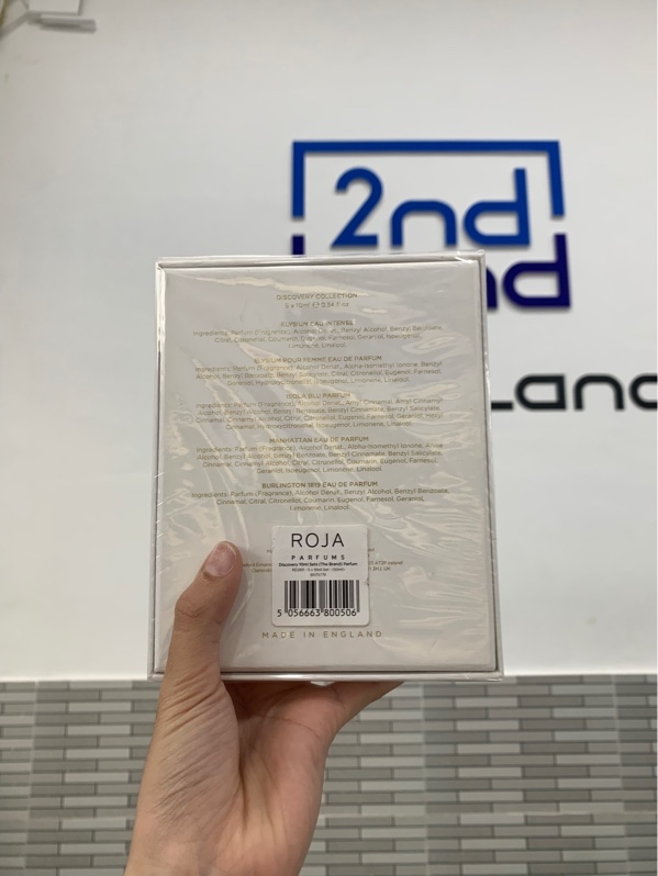 Set Nước Hoa Unisex Roja Parfums Isola Blu, Burlington 1819, Manhattan, Elysium Eau Intense, Elysium Pour Femme (5 x 10ml) - Newseal