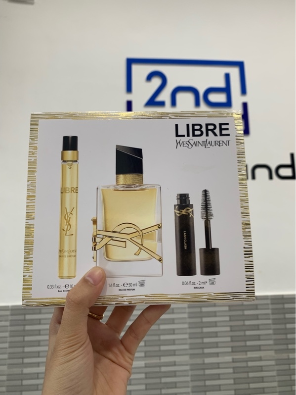 Set nước hoa YSL LIBRE - 50ml EDP + 10ml EDP + Mascara 2ml - Box