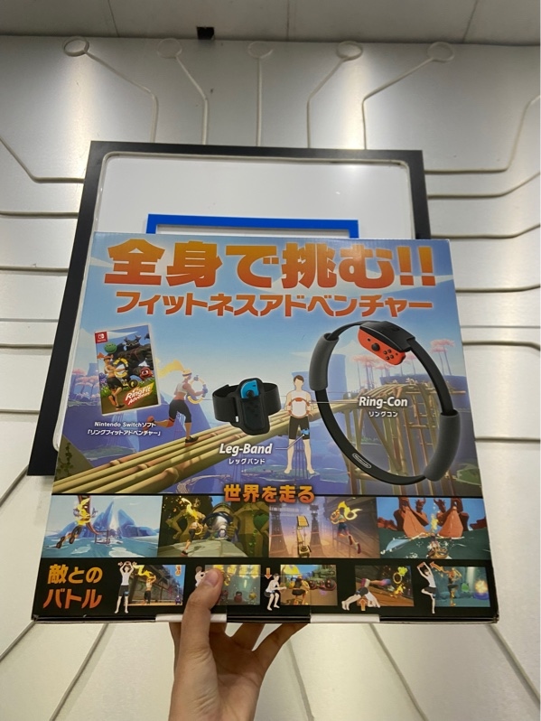 Set ring fit adventure + game - Màu đen - Ngoại hình: 98% - FullBox