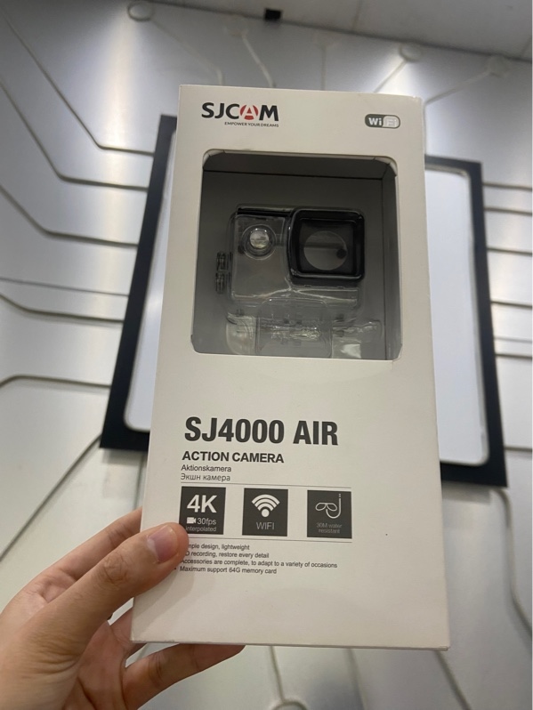 SJCAM SJ4000 Air - Màu đen - Ngoại hình: 98% - FullBox