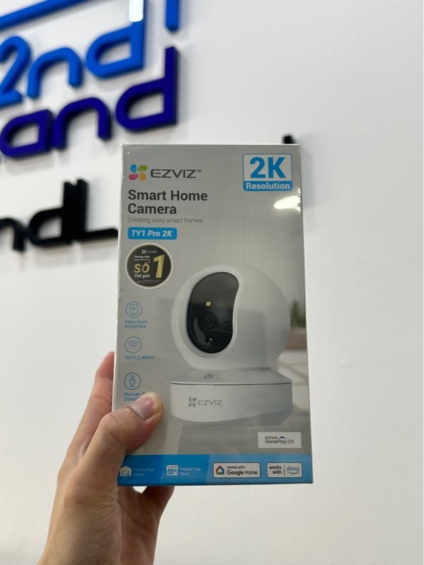 Smart Home Camera TY1 Pro 2K - Màu trắng - Newseal