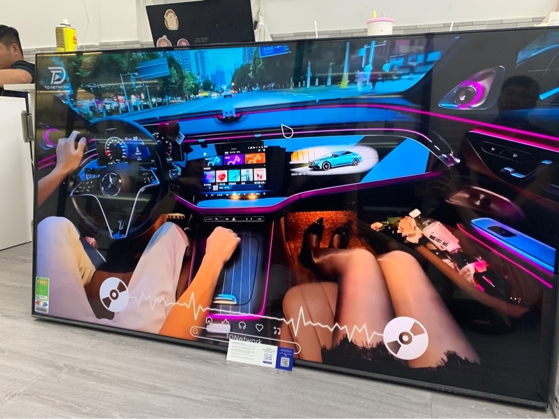 Smart Tivi NanoCell LG 4K 65 inch 65NANO76SQA - Màu đen - Ngoại hình: 97% - Kèm đế chân + remote