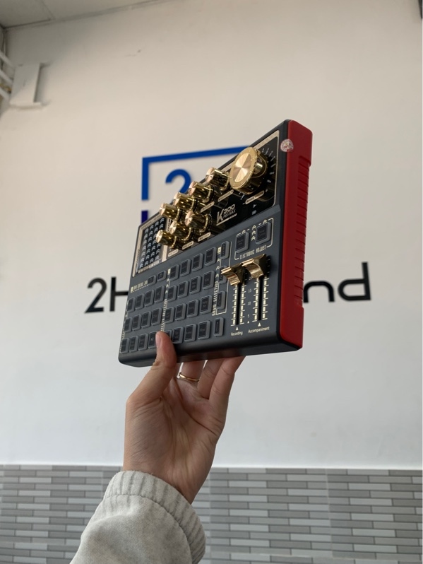 Sound card K300 PRO MAX - Màu đen - Ngoại hình: 98% - Fullbox