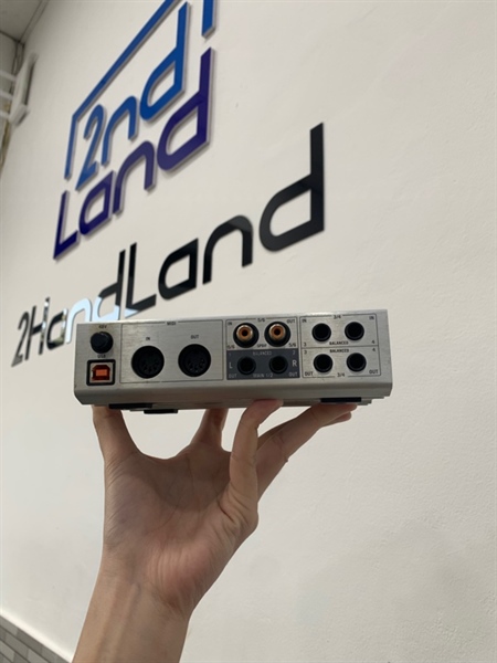 Sound card Komete Audio 6 - Màu bạc - Ngoại hình: 98% - Body, kèm dây nguồn 1