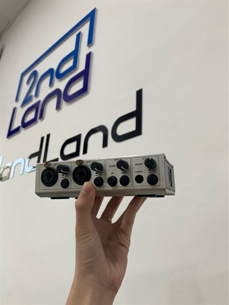 Sound card Komete Audio 6 - Màu bạc - Ngoại hình: 98% - Body, kèm dây nguồn 2