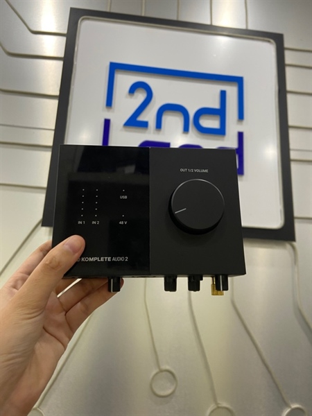 Sound Card Komplete Audio 2 - Màu đen - Ngoại hình: 98% - Kèm dây