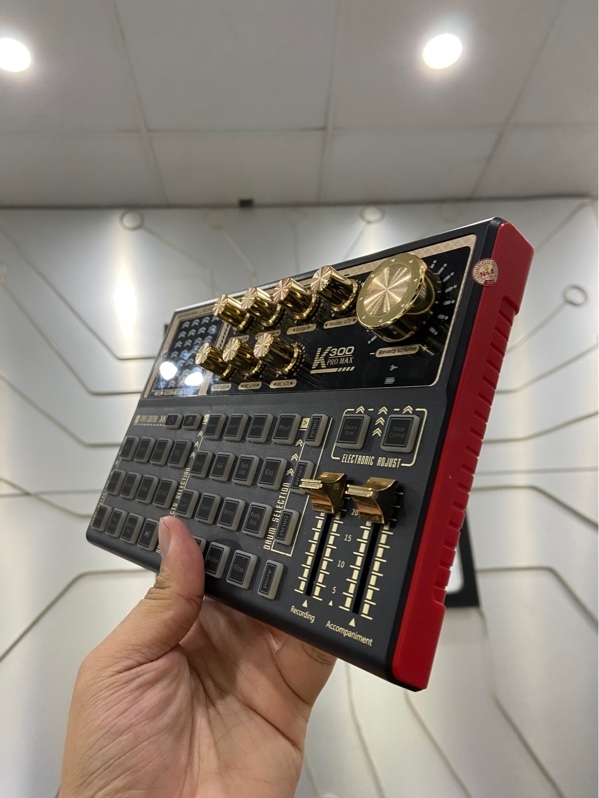 Soundcard K300 Pro Max - Màu đen - Ngoại hình: 97.5% - Body
