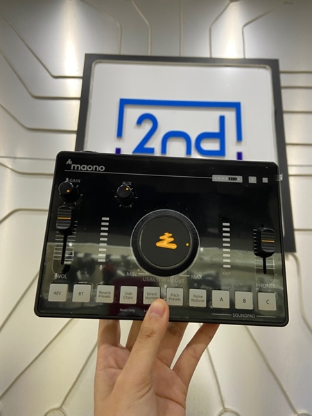 Soundcard Maonocaster AMC2 Neo - Màu đen - Ngoại hình: 98% - Kèm nguồn