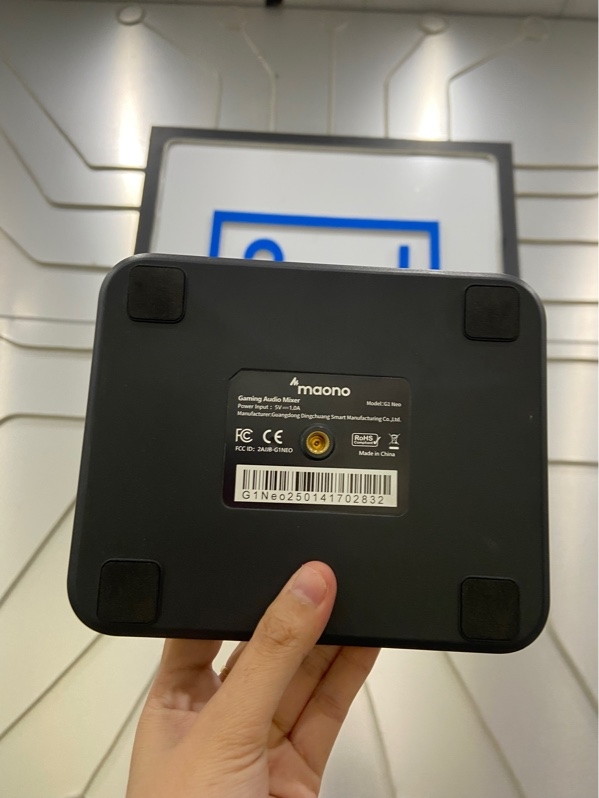 SoundCard Maonocaster G1 NEO - Màu đen - Ngoại hình: 97% - Phím ố - FullBox