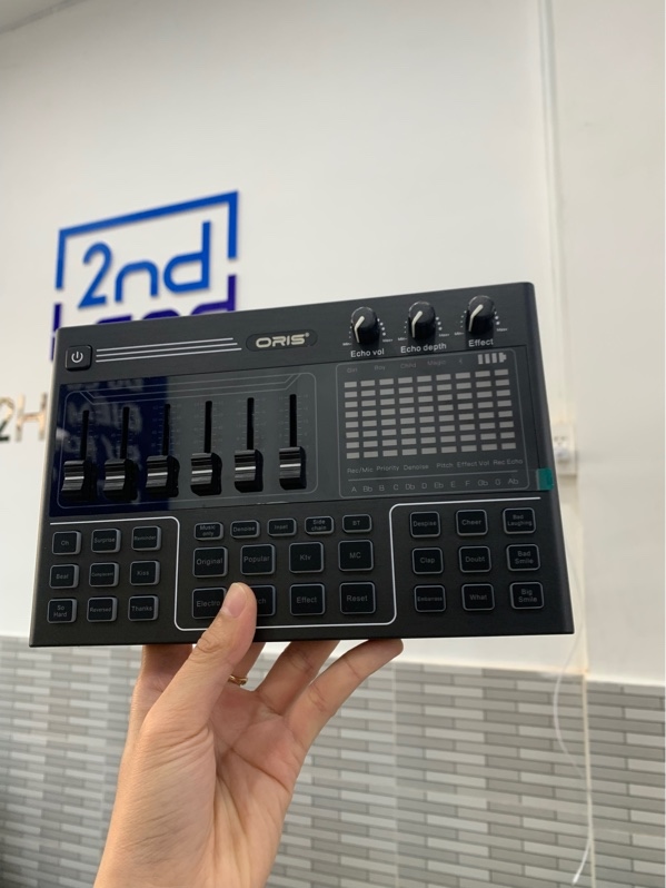 Soundcard ORIS V12 - Màu đen - Ngoại hình: 98% - Box