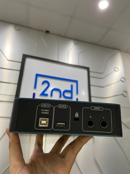 Soundcard Presonus 1 Audio Box i One - Màu xanh - Ngoại hình: xấu - Body 2