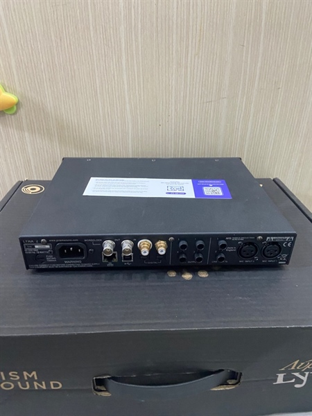 Soundcard PRISM-SOUND LYRA 2 - Màu đen - Ngoại hình: 98% - Kèm dây nguồn + dây tín hiệu + Box 2
