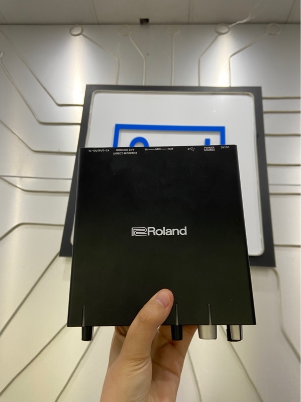 Soundcard Roland Rubix 22 - Màu đen - Ngoại hình: 97% - Body