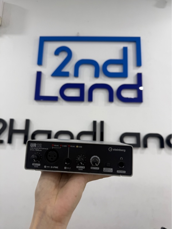 Soundcard Steinberg UR12 - Màu bạc - Ngoại hình 97% - Body